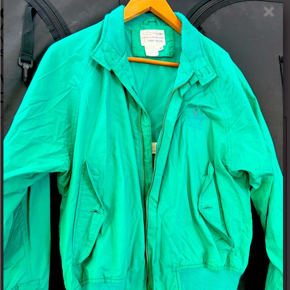 Vegas Baby!!! 80’s Vintage Flamingo Bomber Jacket